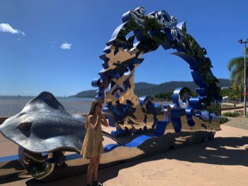 Along the boardwalk in Cairns
